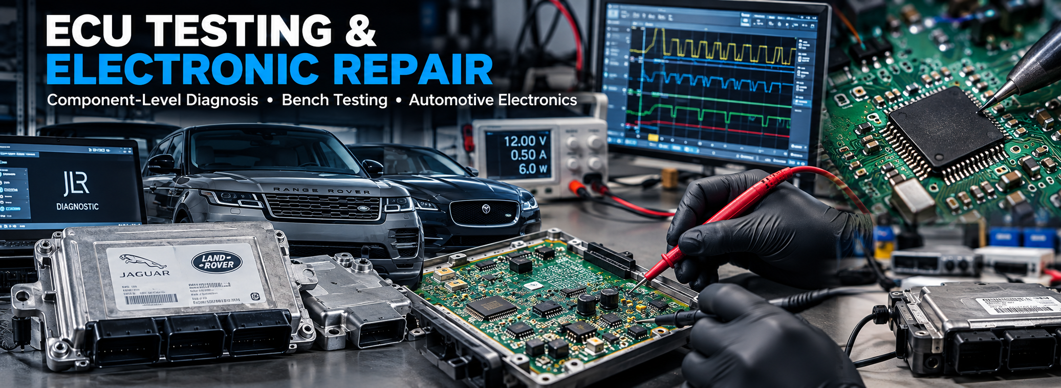 ECU testing and electronics repair