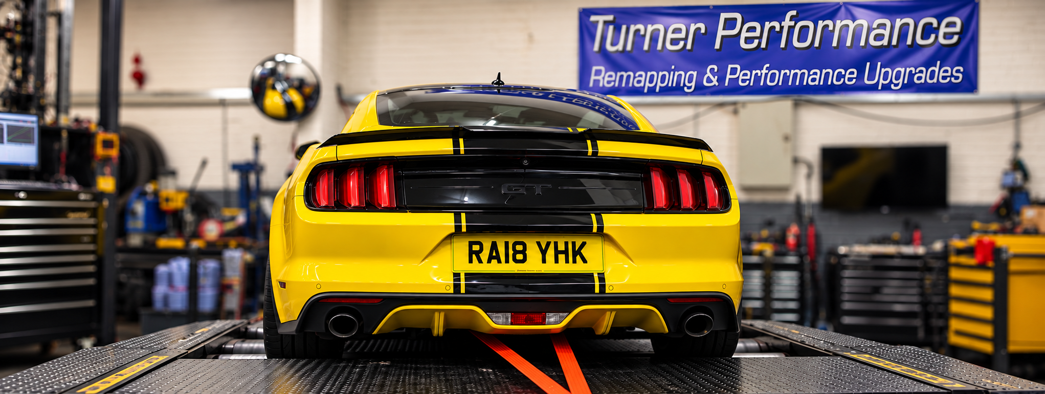 Mustang on Dyno